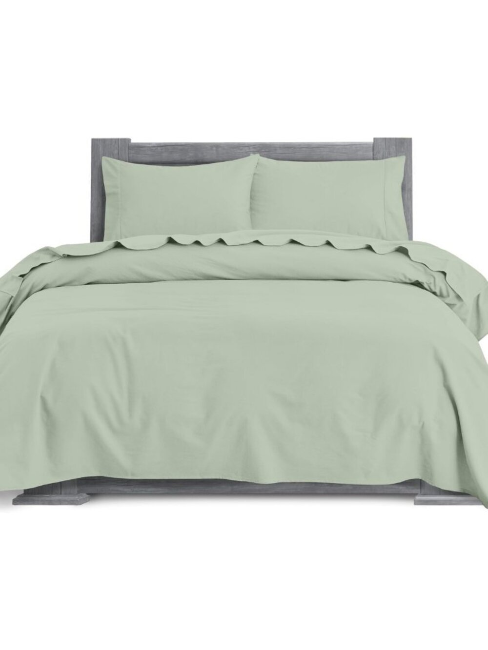 Elegant Comfort Soft 4-Piece 100% Turkish Cotton Flannel Sheet Set - Premium